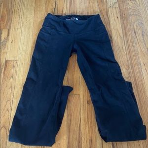 Black yoga pants active wear